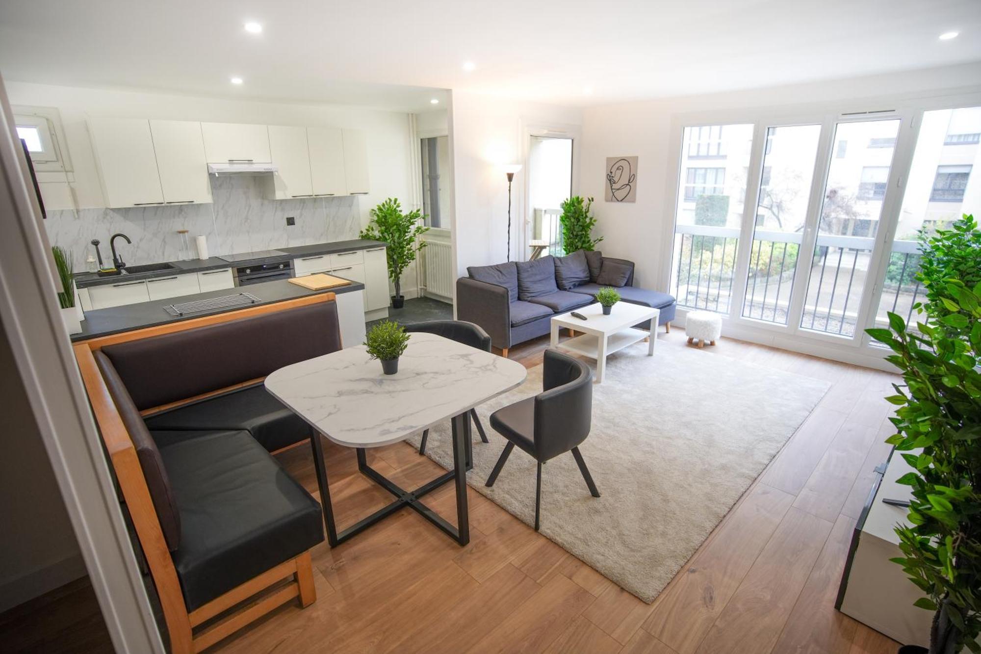 Keyless Appartement Moderne Et Spacieux 90 M2 Parking Шевили-Лару Екстериор снимка